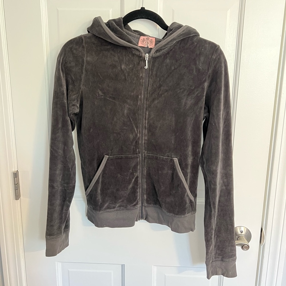 Juicy Couture Velour Hoodie Size L